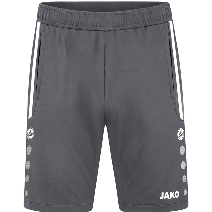 Herren Jako Shorts | Jako Herren Trainingsshorts Allround Grau