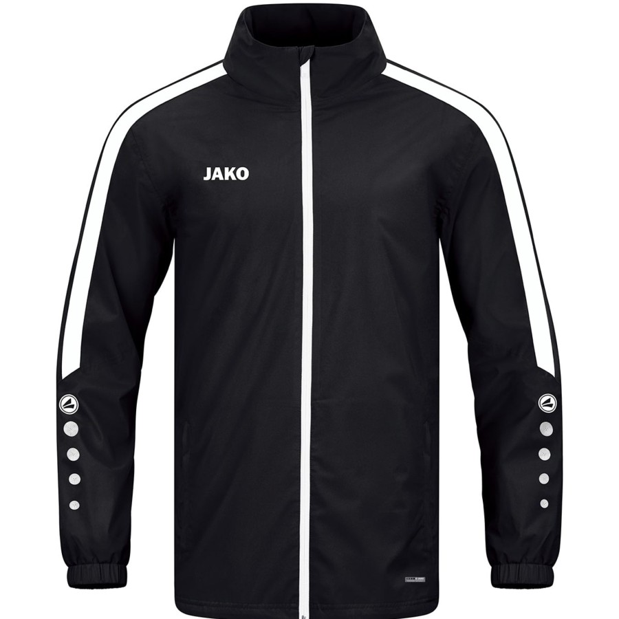 Kinder Jako Jacken | Jako Kinder Allwetterjacke Power Schwarz