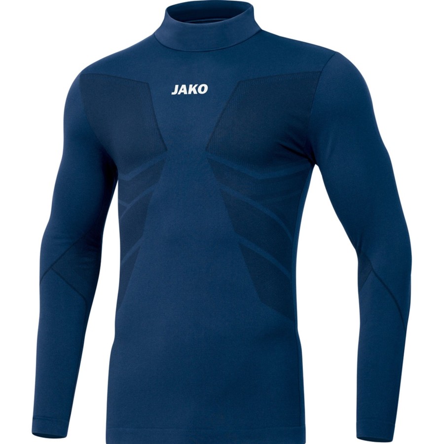 Kinder Jako Baselayer | Jako Kinder Turtleneck Comfort 2.0 Blau