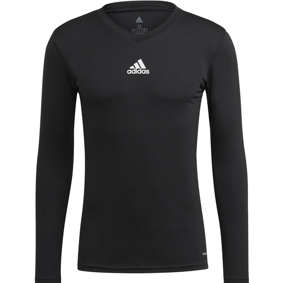 Herren Adidas Baselayer | Adidas Herren Langarm Base Shirt Team Schwarz