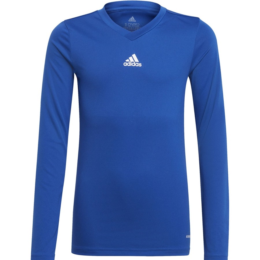 Kinder Adidas Baselayer | Adidas Kinder Langarm Base Shirt Team Blau