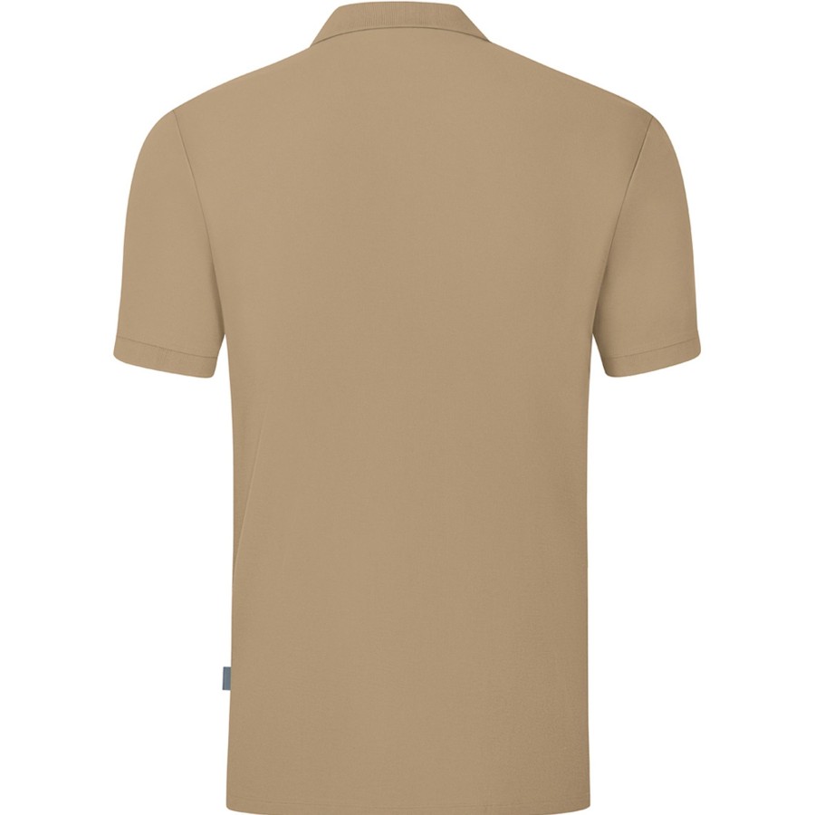 Herren Jako Polo-Shirts | Jako Herren Polo Organic Beige