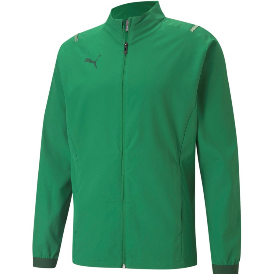 Herren Puma Jacken | Puma Sideline Trainingsjacke Teamcup Grun