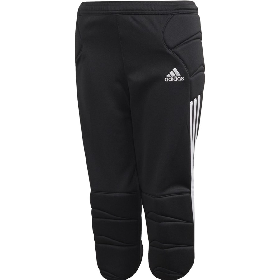 Kinder Adidas Torwarthosen | Adidas Kinder 3/4 Torwarthose Tierro Schwarz