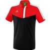 Herren Erima Polo-Shirts | Erima Herren Poloshirt Squad Rot-Schwarz-Weis