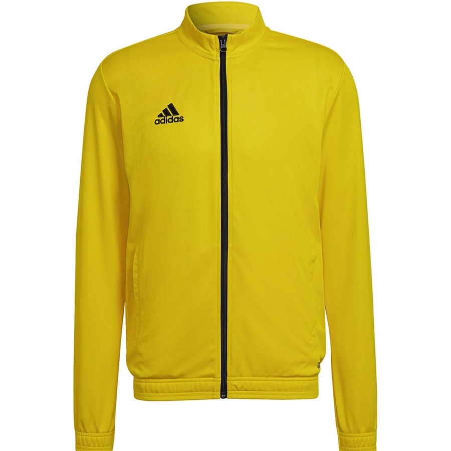 Herren Adidas Jacken | Adidas Herren Trainingsjacke Entrada 22 Gelb-Schwarz