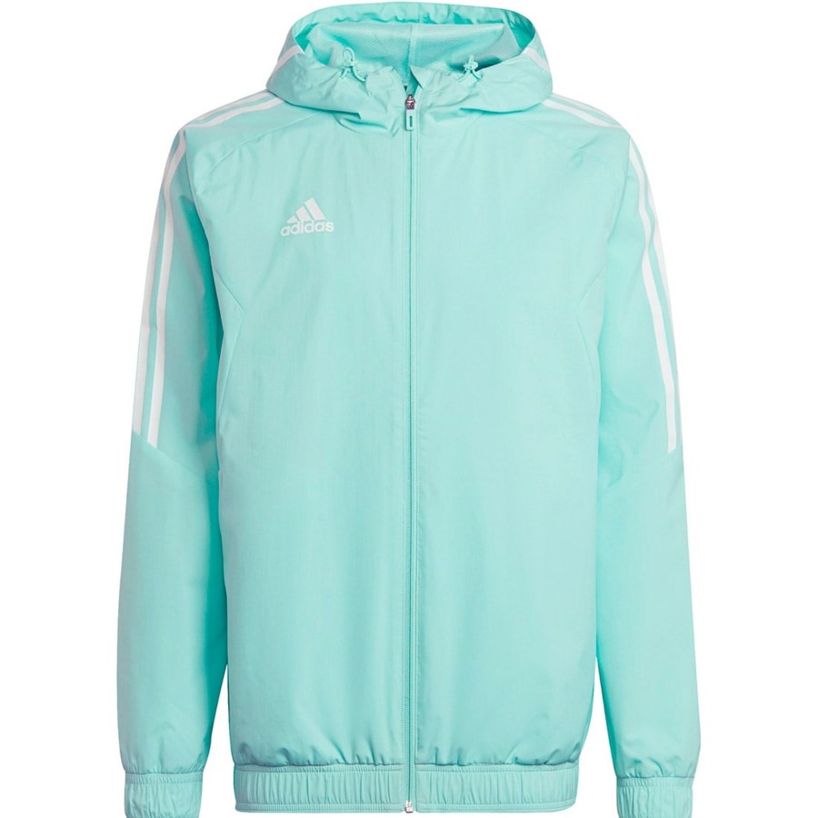 Herren Adidas Jacken | Adidas Allwetterjacke Condivo 22 Turkis