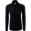 Damen Erima Jacken | Erima Damen Trainingsjacke Essential Team Schwarz-Grau