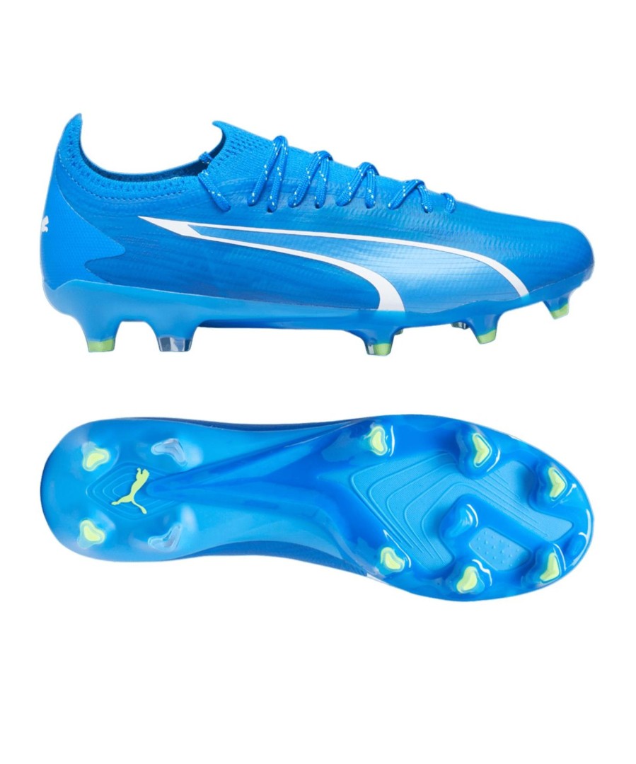 Sportschuhe Puma Puma Fusballschuhe | Puma Fusballschuh Ultra Ultimate Fg/Ag Gear Up Damen Blau Weis F03