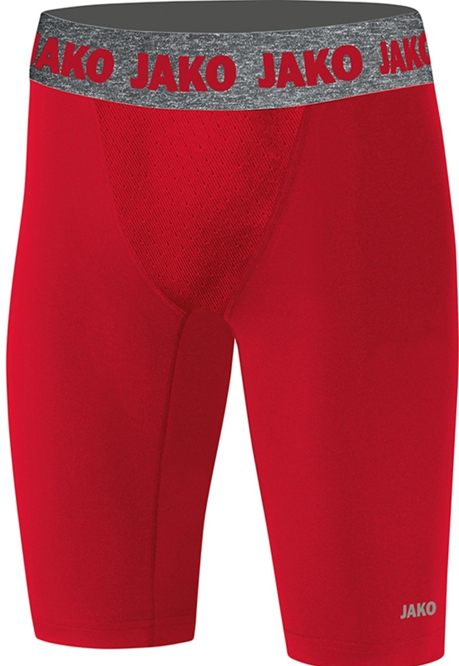 Herren Jako Tights | Jako Compression 2.0 Short Tights Rot