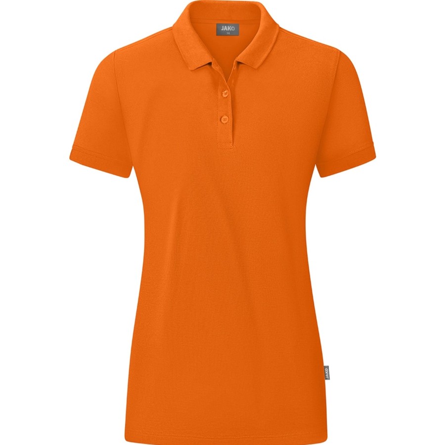 Damen Jako Polo-Shirts | Jako Damen Polo Organic Orange