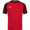 Herren Jako T-Shirts | Jako Herren T-Shirt Performance Rot-Schwarz