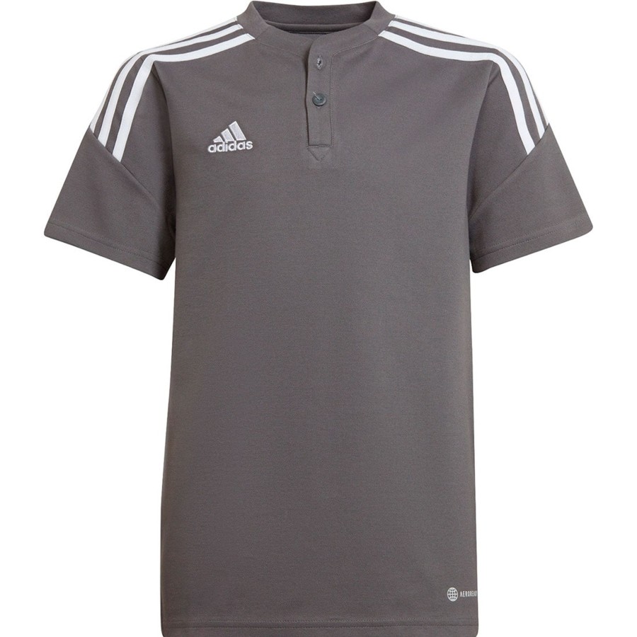 Kinder Adidas Polo-Shirts | Adidas Kinder Poloshirt Condivo 22 Grau