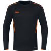 Herren Jako Sweatshirts | Jako Herren Sweatshirt Challenge Schwarz-Orange