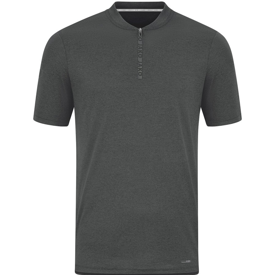 Damen Jako Polo-Shirts | Jako Damen Polo-Shirt Pro Casual Aschgrau