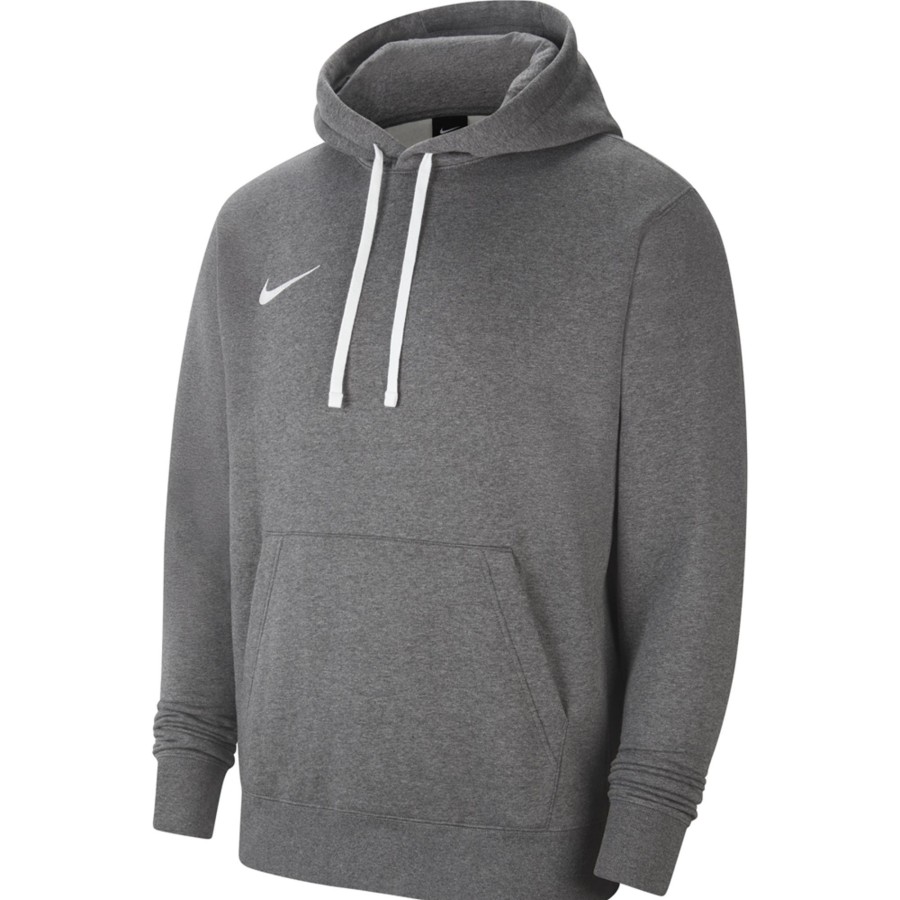 Herren Nike Hoodies | Nike Herren Fleece Hoodie Park 20 Grau-Weis