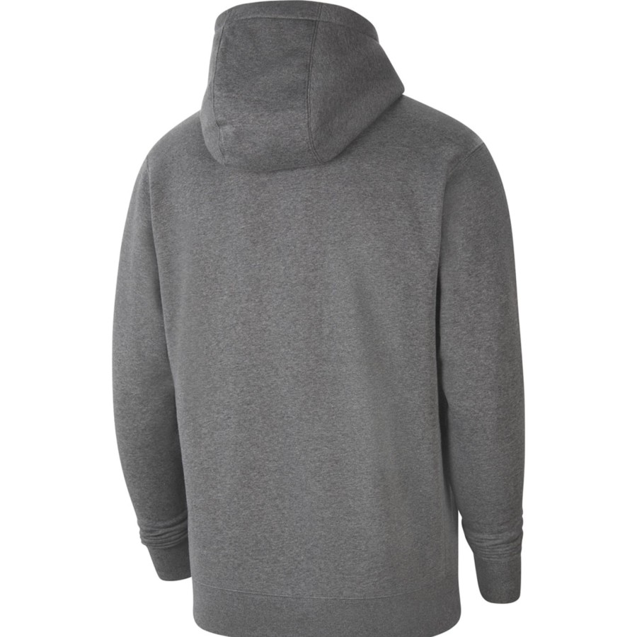 Herren Nike Hoodies | Nike Herren Fleece Hoodie Park 20 Grau-Weis