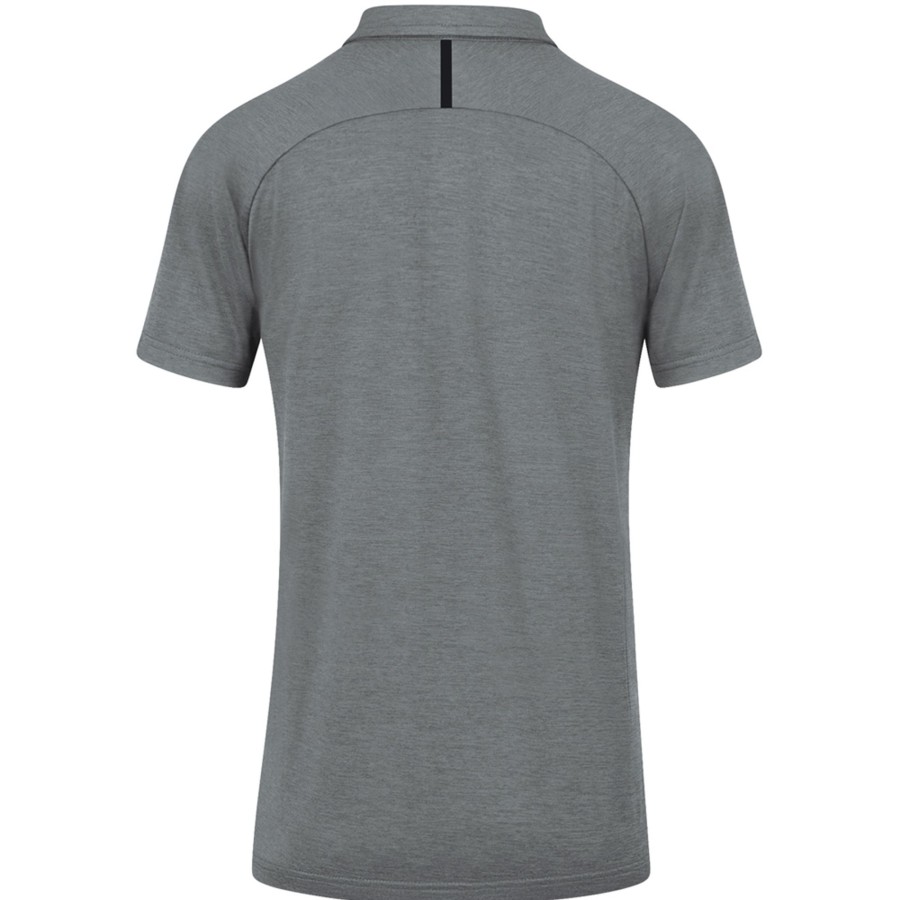 Damen Jako Polo-Shirts | Jako Damen Polo Challenge Grau-Schwarz