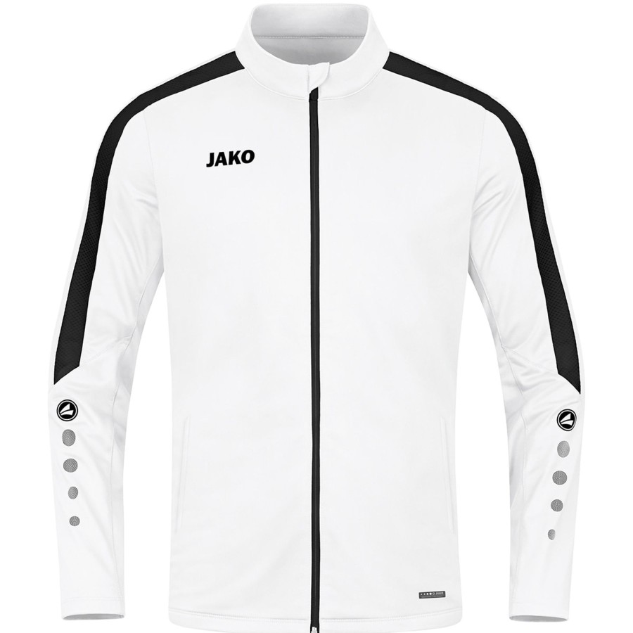 Damen Jako Jacken | Jako Damen Polyesterjacke Power Weis