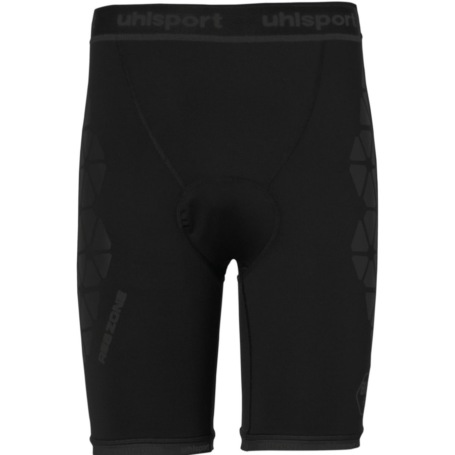 Damen Uhlsport Torwarthosen | Uhlsport Bionikframe Unpadded Short Black Edition Schwarz