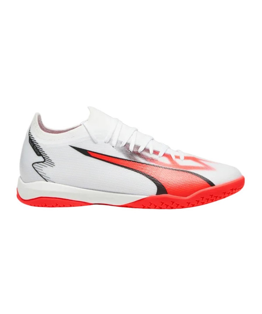 Sportschuhe Puma Puma Fusballschuhe | Puma Fusballschuh Ultra Match It Halle Breakthrough Weis Rot