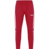 Herren Jako Trainingshosen | Jako Herren Polyesterhose Power Rot/Weis