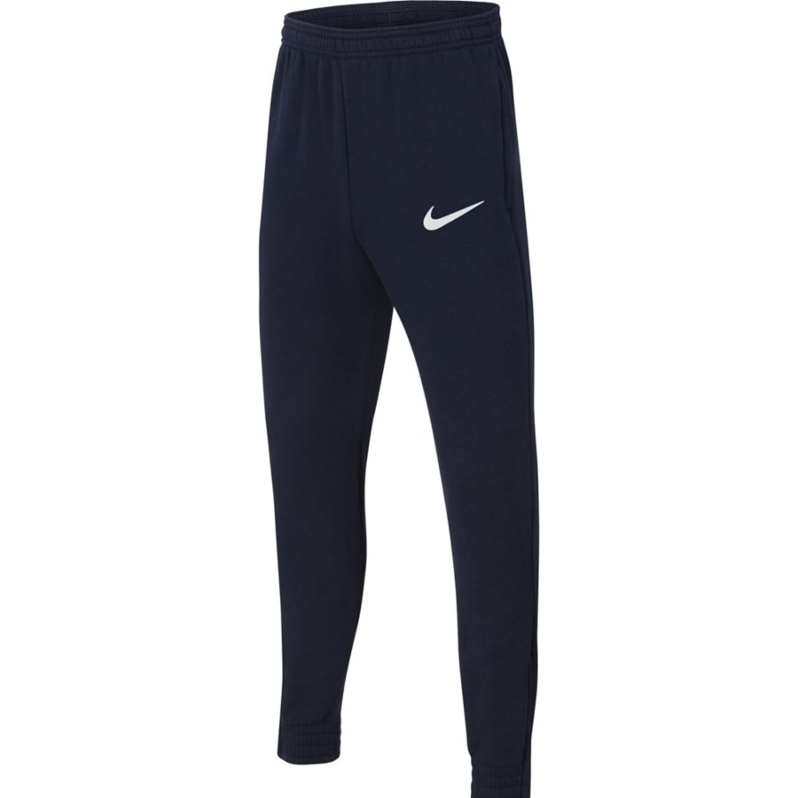 Kinder Nike Trainingshosen | Nike Kinder Fleece Trainingshose Park 20 Blau-Weis