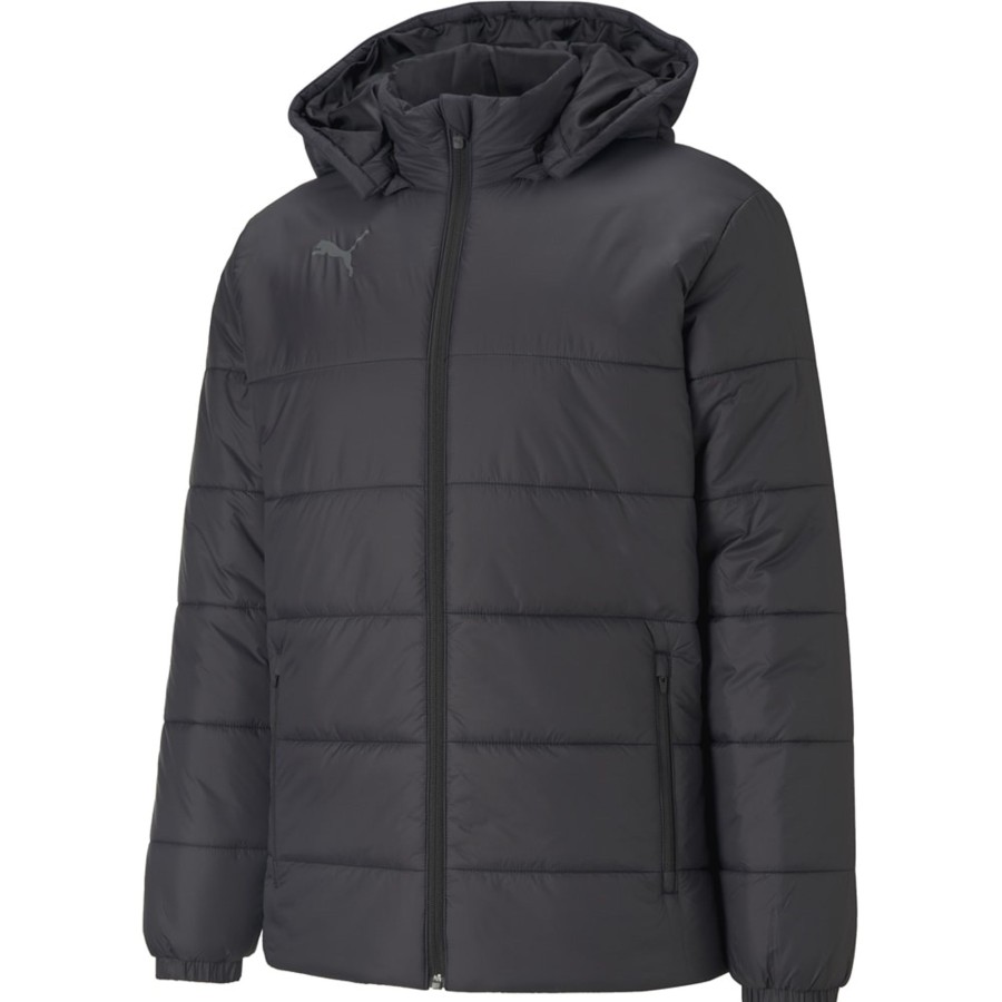 Kinder Puma Jacken | Puma Kinder Padded Winterjacke Teamliga Schwarz