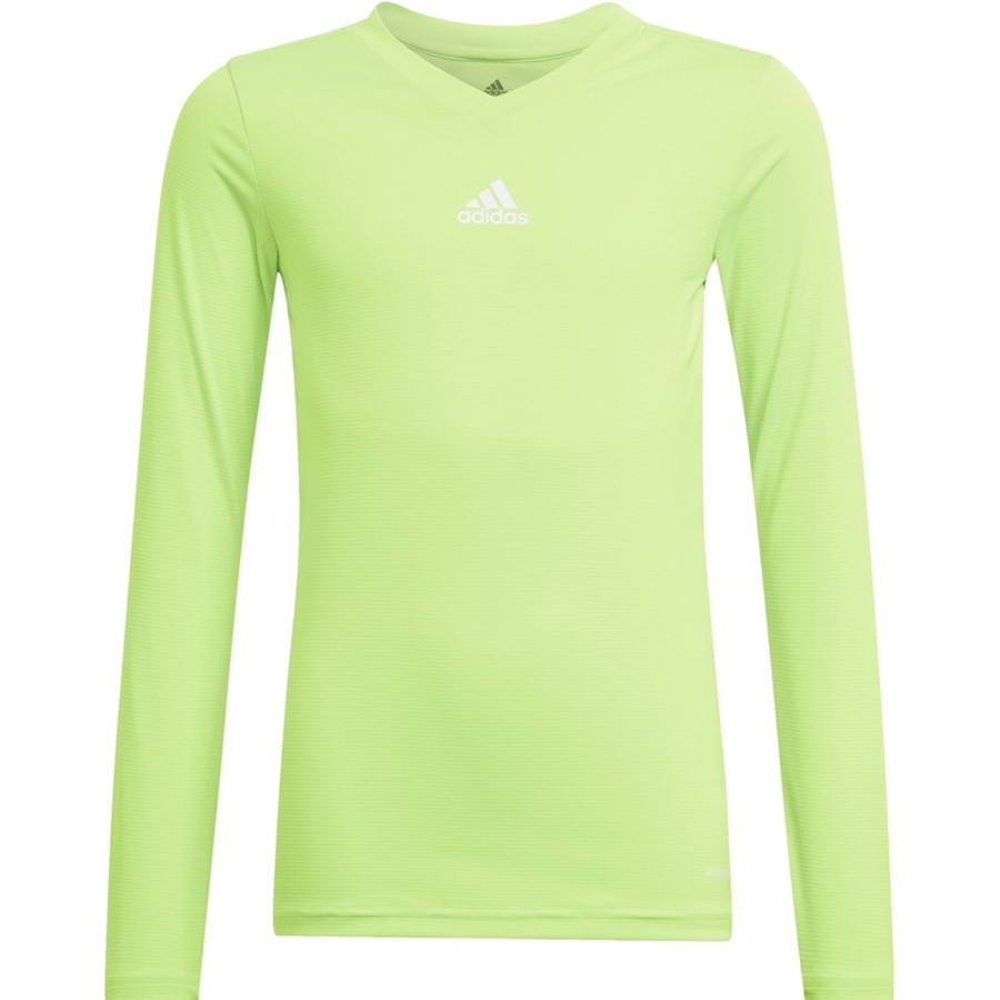 Kinder Adidas Baselayer | Adidas Kinder Langarm Base Shirt Team Grun