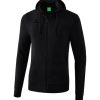 Herren Erima Hoodies | Erima Kapuzensweatjacke Schwarz Gunstig