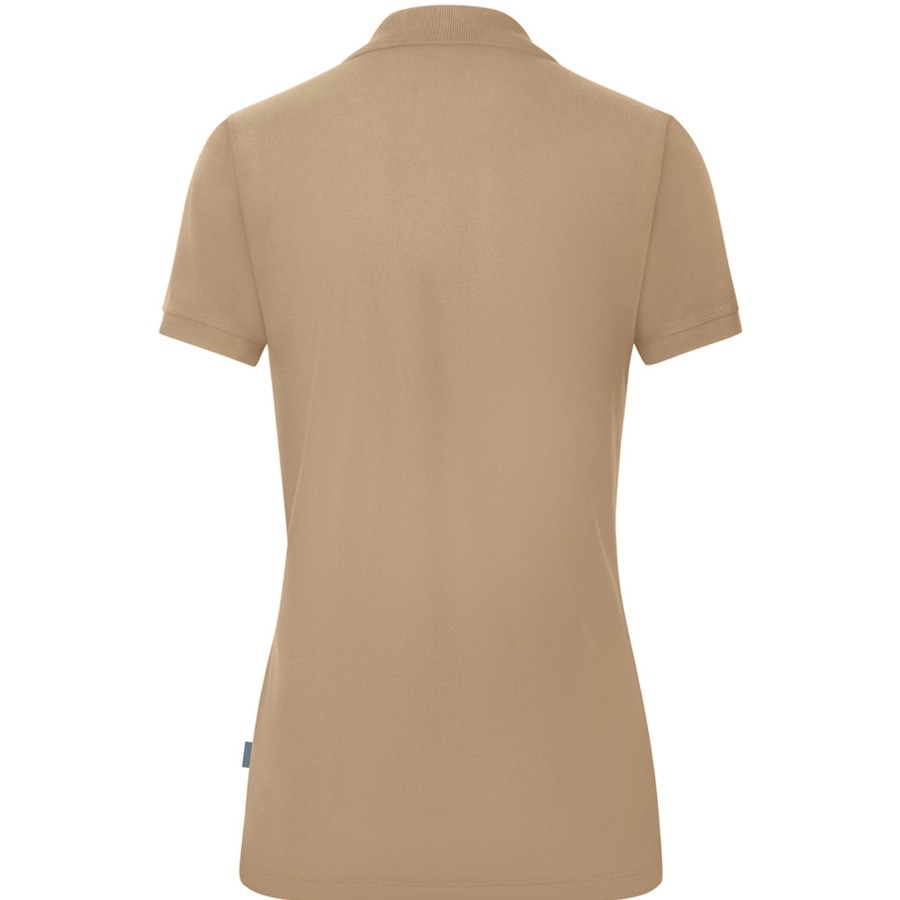 Damen Jako Polo-Shirts | Jako Damen Polo Organic Beige