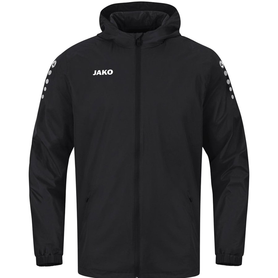 Kinder Jako Jacken | Jako Kinder Allwetterjacke Team 2.0 Schwarz