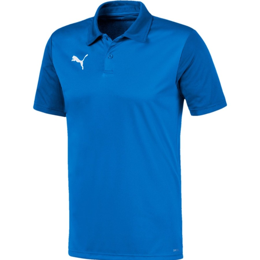 Herren Puma Polo-Shirts | Puma Polo Teamgoal 23 Sideline Blau