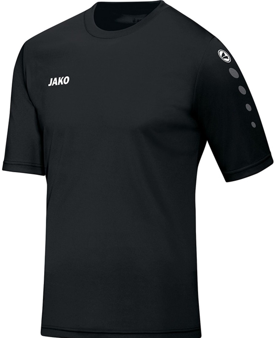 Herren Jako Trikots | Jako Team Kurzarm Trikot Schwarz