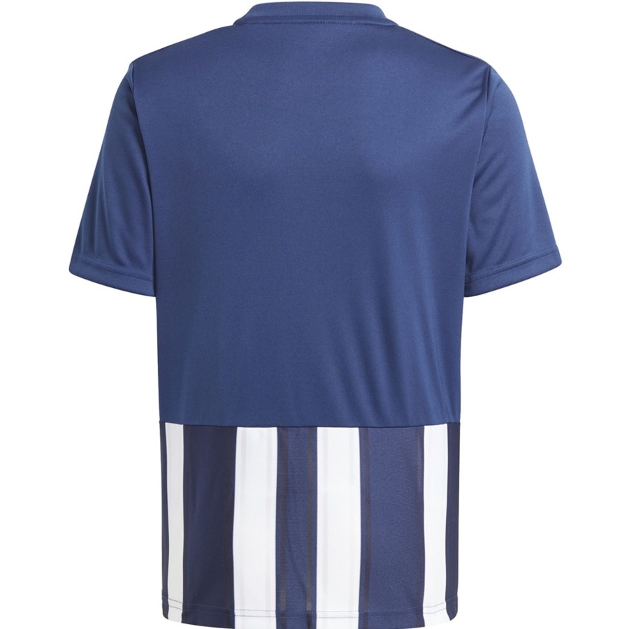 Kinder Adidas Trikots | Adidas Kinder Kurzarm Trikot Striped 21 Blau-Weis