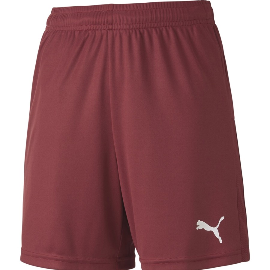 Kinder Puma Shorts | Puma Kinder Knit Shorts Teamgoal 23 Rot