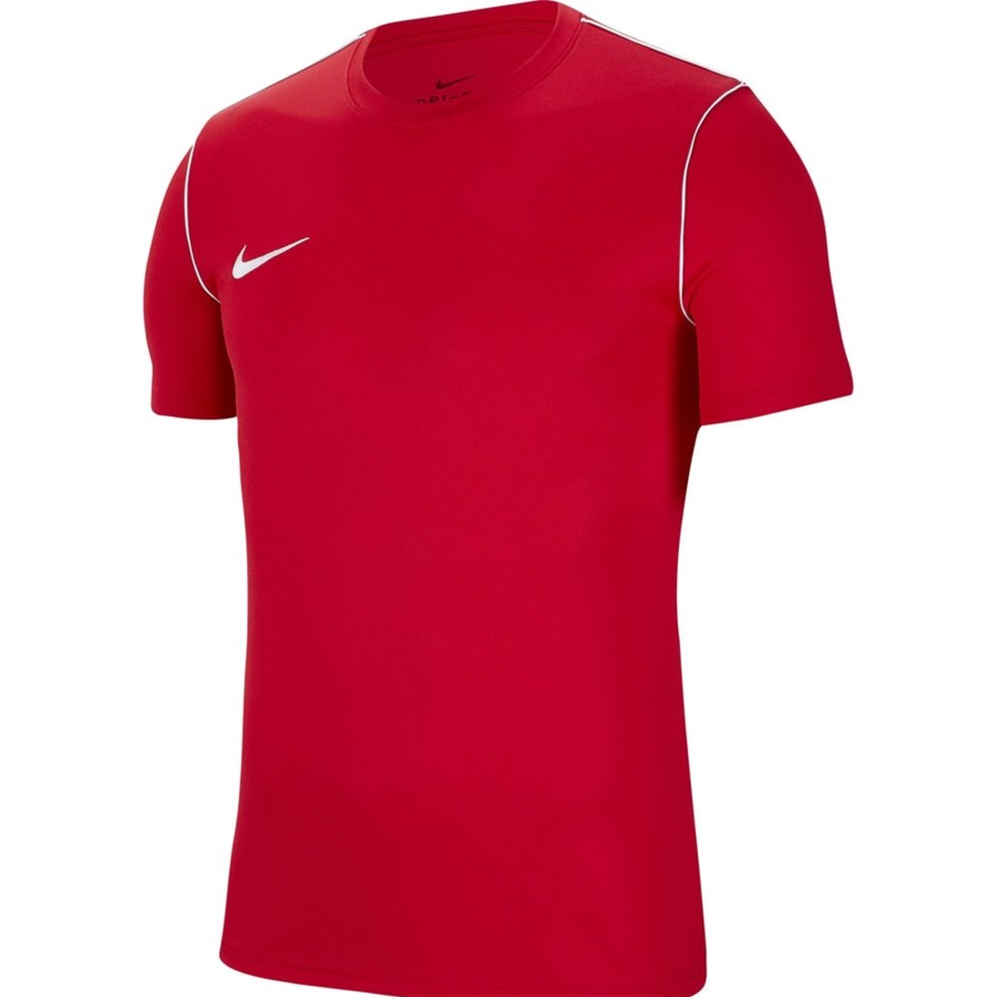 Kinder Nike Trikots | Nike Park 20 Kinder Kurzarm Top University Red-Weis