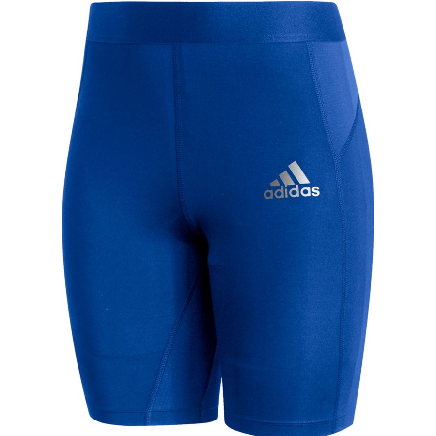 Herren Adidas Tights | Adidas Herren Short Tights Techfit Blau