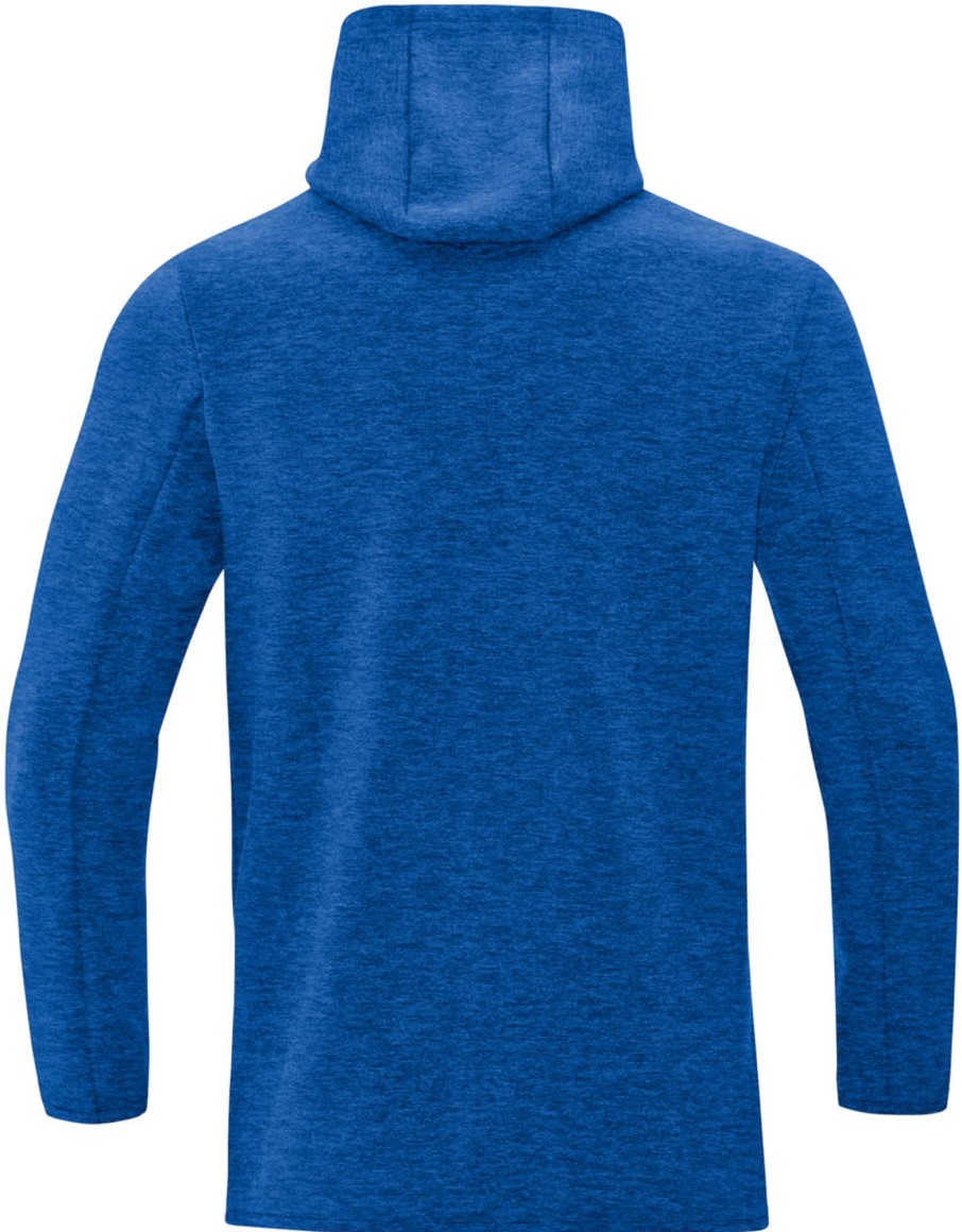 Herren Jako Hoodies | Jako Premium Basics Kapuzensweat Royal Meliert