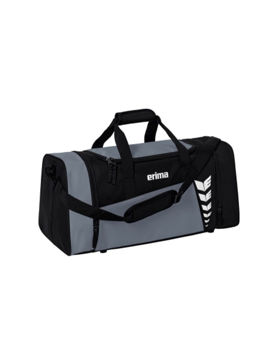 Sportausruestung Erima | Erima Six Wings Sporttasche Slate Grey/Schwarz Gunstig