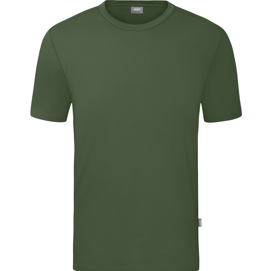 Herren Jako T-Shirts | Jako Herren T-Shirt Organic Stretch Grun