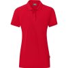 Damen Jako Polo-Shirts | Jako Damen Polo Organic Rot