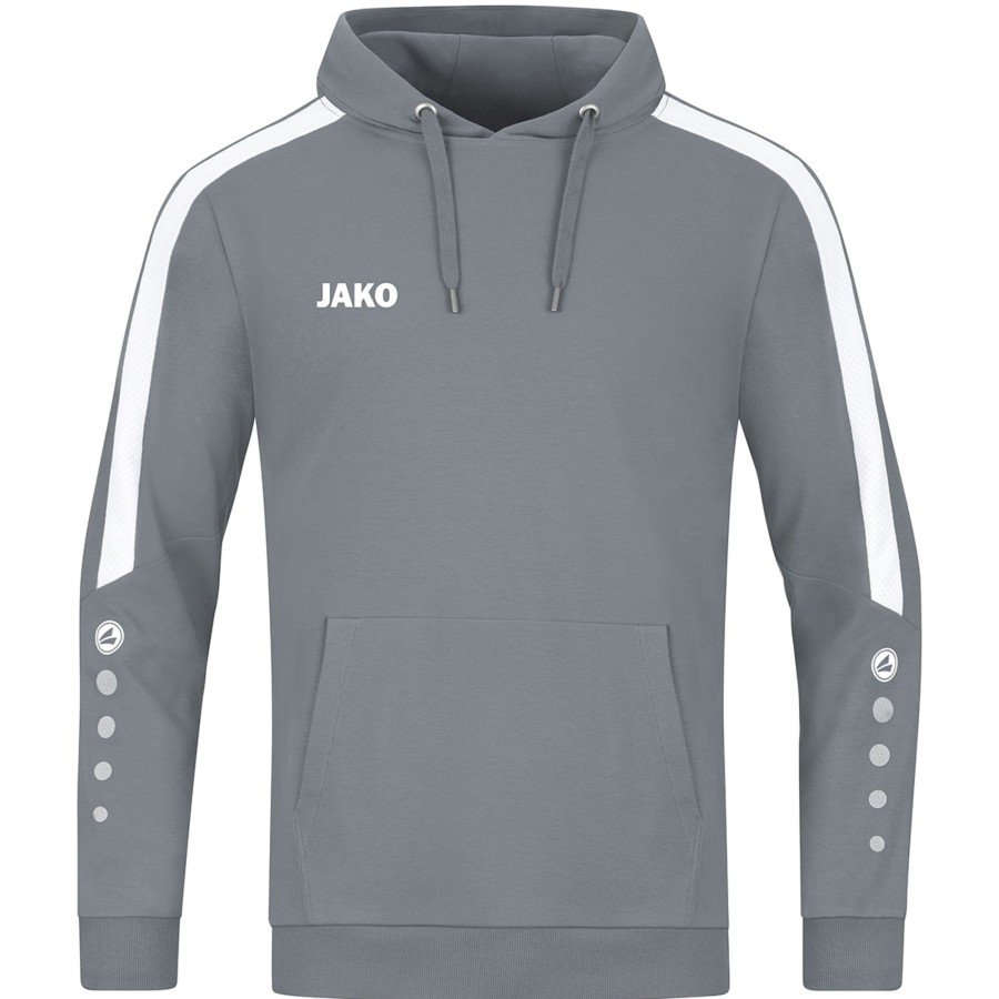 Herren Jako Hoodies | Jako Herren Kapuzensweat Power Steingrau