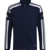 Kinder Adidas Jacken | Adidas Kinder Trainingsjacke Squadra 21 Blau-Weis