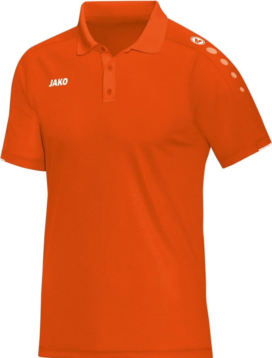 Herren Jako Polo-Shirts | Jako Classico Polo Neonorange