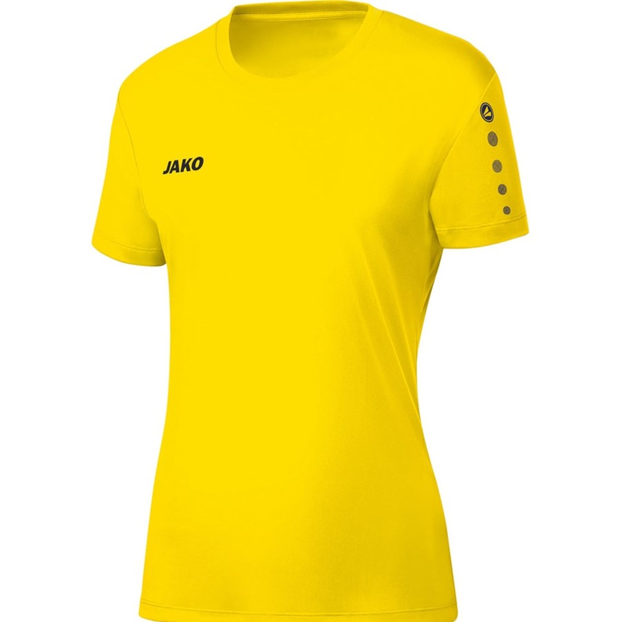 Damen Jako Trikots | Jako Damen Kurzarm Trikot Team Gelb