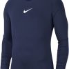 Herren Nike Baselayer | Nike Park First Layer Langarm Shirt Midnight Navy-Weis