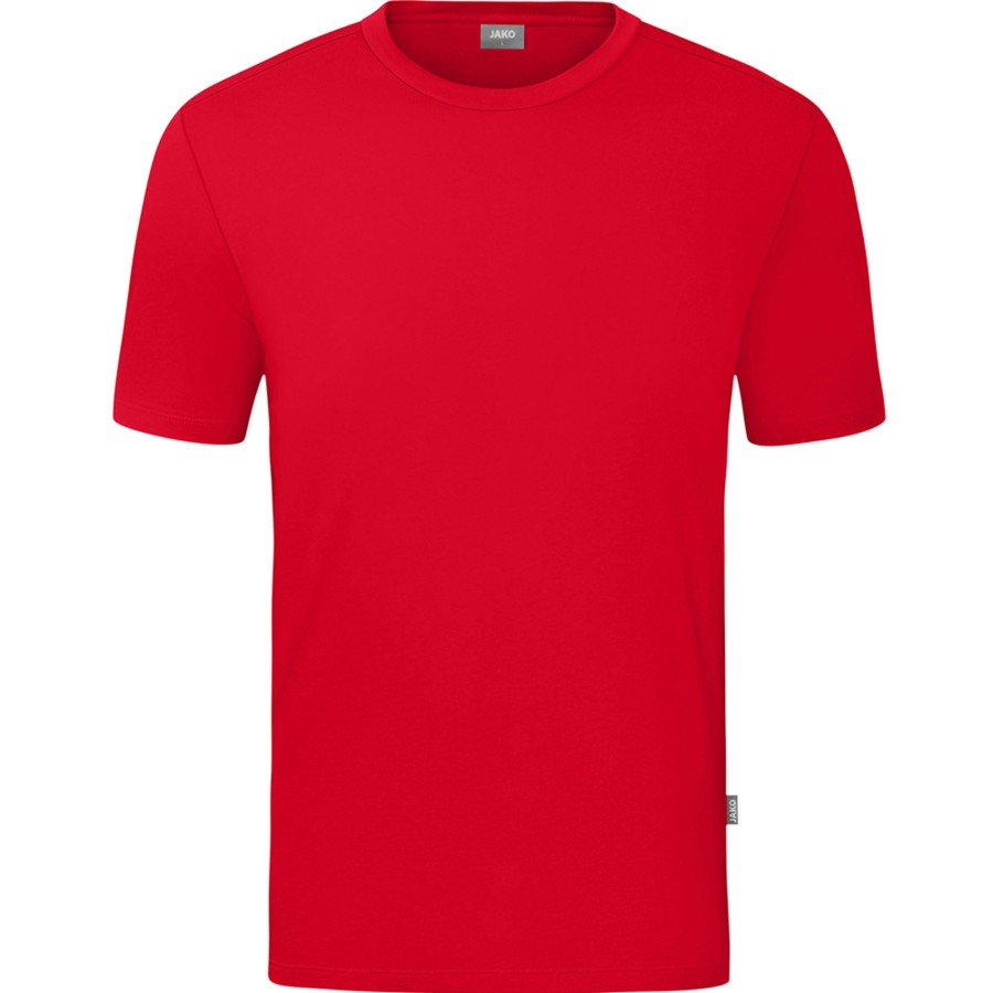 Herren Jako T-Shirts | Jako Herren T-Shirt Organic Rot