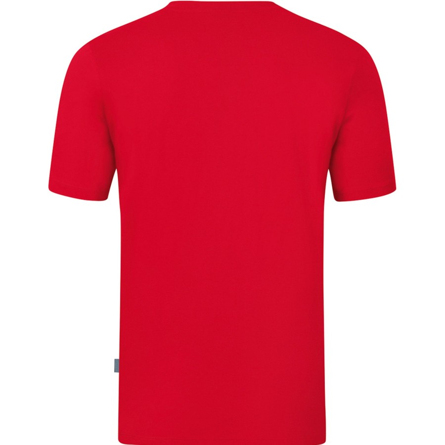 Herren Jako T-Shirts | Jako Herren T-Shirt Organic Rot