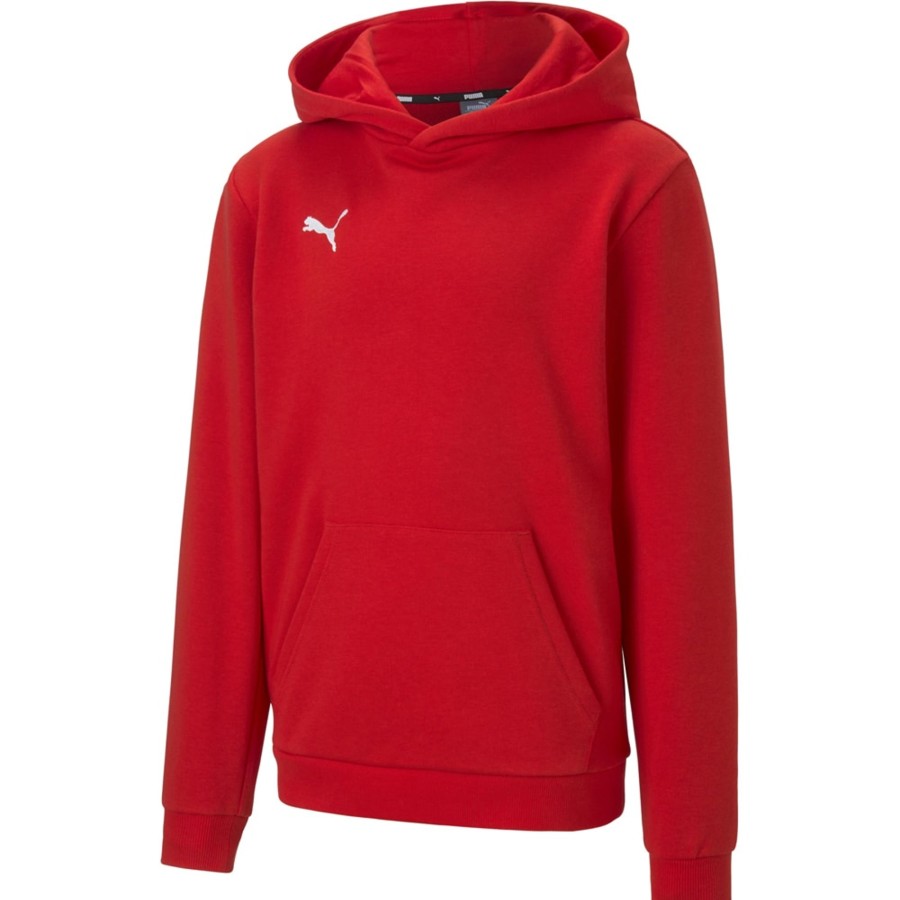 Kinder Puma Hoodies | Puma Kinder Hoodie Teamgoal 23 Casuals Rot